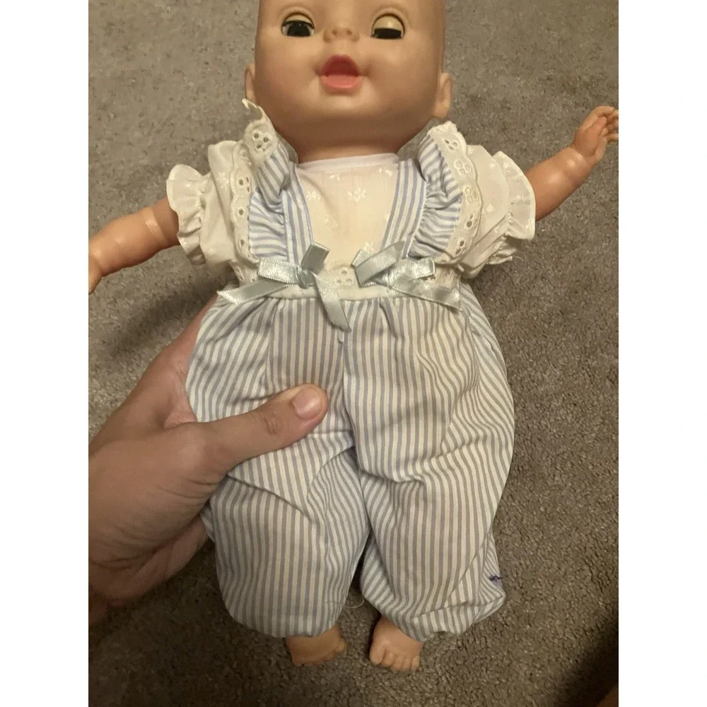 1990 Cititoy Rubber Head, Arms & Legs Baby Doll 9